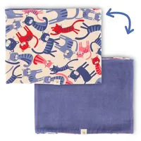 Sigikid Wendeschal wild cat blau,Onesize,blau | Einheitsgröße
