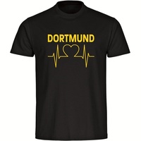 Multifanshop Kinder T-Shirt - Dortmund - Herzschlag - Druck