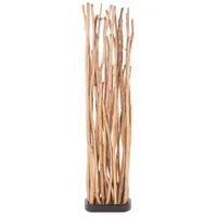 DESIGN DELIGHTS RAUMTEILER Natur, Holz 40x170x20 cm, Wohnzimmer, Raumteiler