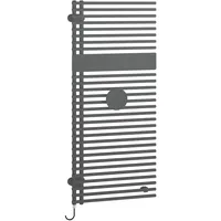 Kermi Design-Elektroheizkörper „Credo® Half® round-E“ in Graphit Metallic
