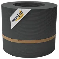 Zaunzu® Sichtschutzstreifen 26 m Anthrazit Metall