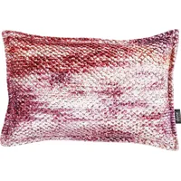 Done.® Dekokissen Glam Colour« Reißverschluss, Ohne Füllung, meliert, rot