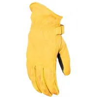 Rusty Stitches Johnny Motorradhandschuhe (Yellow/Black,M)