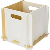 HMF Aufbewahrungsbox aus Holz zum Zusammenstecken, passend für Bücherregale,