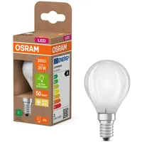 Osram LED-Lampe in klassischer Miniballform, mit dekorativem LED-Filament im