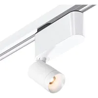 Grau Set Focus Strahler LED für Euro Schiene, weiß