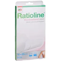 Lohmann & Rauscher Ratioline Wundverband 10x20 cm steril 5