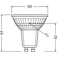 Osram Energy Class LED-Reflektor-Lampe PAR16 mit 4.7 W, 850
