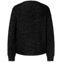 More & More Strickjacke mit Rundhalsausschnitt, Black, 40