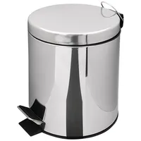 RIDDER Kosmetikeimer, Abfalleimer Timon 3 Liter chrom glänzend