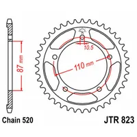 JT Sprockets JT-Sprockets Jtr823.46 Kettenrad