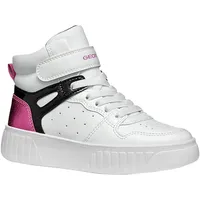 GEOX Mädchen J Mikiroshi Girl B Sneaker, Weiß, 39