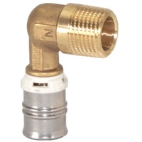 Fränkische Rohrwerke Übergangswinkel Alpex F50 Profi 16mm x 1/2"
