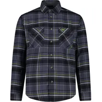 CMP Shirt titanio-nero-acido (58US) 48