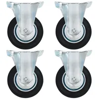 VidaXL Bockrollen 4 Stk. 100 mm