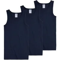 Sanetta Jungen Unterhemden 3er Pack - Tank Top, Basic,