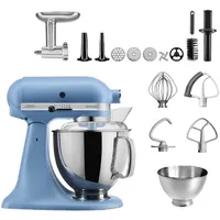 KitchenAid Artisan 5KSM175PS Velvet Blue  Meatlover Set
