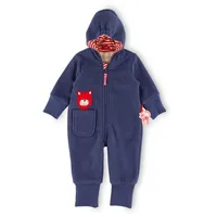 Sigikid Fleeceoverall wild cat blau,80,blau | 80