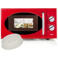 DOMO collection 25L Mikrowelle Rot