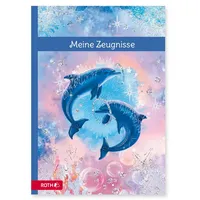 ROTH Zeugnismappe \"Delfine\", mit Design und Effekt