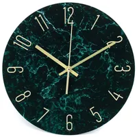 Wall-art K&L Wall Art 30cm große Wanduhr aus Glas
