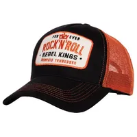 King Kerosin Trucker Cap Forever Rock'n'Roll in schwarz -