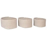 VCM Housenordic Aufbewahrungskorb Cadima beige Baumwolle - beige