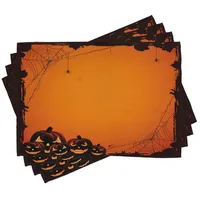 ABAKUHAUS Platzset Waschbare Stoff Esszimmer Küche Tischdekorations Digitaldruck, (4-teilig,