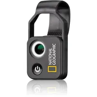 Bresser National Geographic 9118500 - Handy-Mikroskop 200x mit 200-facher