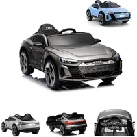 ES-Toys Kinder Elektroauto Audi E-Tron GT, EVA-Reifen, Softstart, Stoßdämpfer
