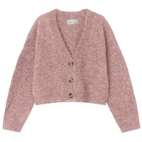 NAME IT Holly Boxy Short Strickjacke Deauville Mauve 13-14