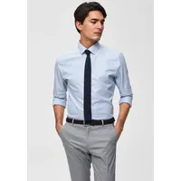 Selected Slim New Mark Langarmhemd - Sky Blue /