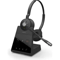 JABRA Engage 65 Stereo (Kabellos, USB-A), Office Headset, Schwarz