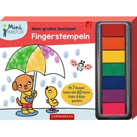 Coppenrath Verlag Mein großes Bastelset: Fingerstempeln