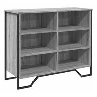 VidaXL Sideboard Grau Sonoma 91x35,5x74,5 cm Holzwerkstoff