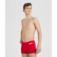 Arena Jungen Einfarbig - Red-white - 152