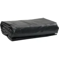 VidaXL Abdeckplane 5 x 8 m Schwarz