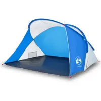 VidaXL Strandzelt Azurblau Pop-Up Wasserdicht