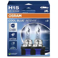 Osram 4062172387811 Halogen Leuchtmittel COOL BLUE® INTENSE H15 15/55