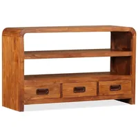VidaXL TV-Schrank Massivholz mit Palisander-Finish 90 x 30 x