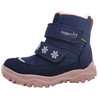 Superfit HUSKY1 warm gefütterte Gore-Tex Schneestiefel, Blau/Rosa 8030, 23