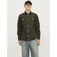 JACK & JONES Darren Buffalo Überhemd Forest Night /