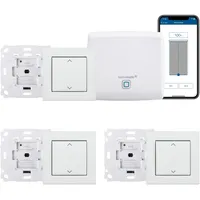 EQ-3 Homematic IP Starter Set Beschattung +1x Rollakt.+1x Tasterwip