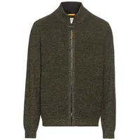 CAMEL ACTIVE Strickjacke mit Reißverschluss Blattgrün Menswear-XL