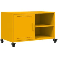 VidaXL TV-Schrank Senfgelb 68x39x43,5 cm Stahl