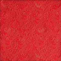 Ambiente Home Ambiente Servietten Lunch 33x33cm Elegance Rot -
