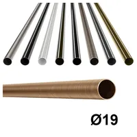 MDEKOR Rohr Stahlrohr 120 cm in Kupfer aus Metall