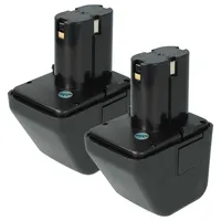EXTENSILO 2x Akku kompatibel mit Gesipa Punchbird 12 V