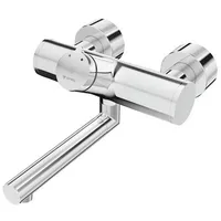 Schell Vitus Selbstschluss-Waschtisch-Armatur 016210699 210 mm, für Mischwasser, verchromt