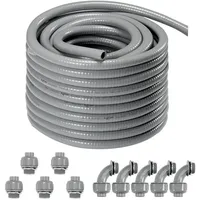 Vevor 12,7 mm elektrisches Leitungsrohr, ca. 30 m, flüssigkeitsdichtes